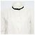 Miu Miu Blusa camisa de algodón blanco con cinta para mujer - vista 2
