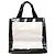 Chanel PVC Black White Perforated Tote Bag - view 3