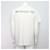Dior Weißes Kurzarm-T-Shirt mit besticktem Logo - Ansicht 4