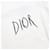 Dior Weißes Kurzarm-T-Shirt mit besticktem Logo - Ansicht 6