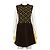 Louis Vuitton Strickkleid für Damen mit Monogramm-Grafik Mehrfarben