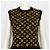 Louis Vuitton Strickkleid für Damen mit Monogramm-Grafik Mehrfarben - Ansicht 2