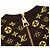 Louis Vuitton Strickkleid für Damen mit Monogramm-Grafik Mehrfarben - Ansicht 7