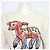 Gucci BICHON Besticktes Damen T-Shirt mit kurzen Ärmeln - Ansicht 2
