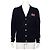Gucci Wollcardigan für Herren mit GG-Patch Blau
