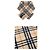 Burberry Sciarpa in cashmere a quadri vintage per bambini Marrone - vista 4