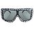 Chanel Gafas de sol CC Tweed Castaño