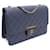 Chanel Borsa a tracolla con patta e catena Large Blu - vista 2