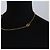 Dolce & Gabbana Collana a catena con logo DG in metallo dorato - vista 5