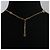 Dolce & Gabbana Collana a catena con logo DG in metallo dorato - vista 6