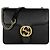 Gucci Borsa a tracolla con catena intrecciata Nero