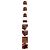 Chanel Zainetto Gabrielle Multi Burgundy Rosso - vista 2