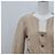 Chanel Beige Jacke mit Goldgarn Orange - Ansicht 6