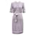 Chanel Strickkleid mit Gürtel Helllila  - Ansicht 1