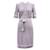 Chanel Strickkleid mit Gürtel Helllila  - Ansicht 4