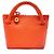 Bottega Veneta Borsa Tote Intrecciato Rosso - vista 5