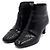 Hermès Black Patent Leather Ankle Boots - view 3