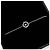Chanel Pulseira Feminina Coco Crush acolchoada em ouro branco com diamantes Carat Preto - vista 4