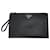 Prada Clutch con logo Triangle Nero  - vista 1