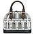 Louis Vuitton Alma BB Black White Weiß