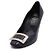 Roger Vivier Décolleté trombetta in vernice blu da donna - vista 2