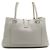 Loro Piana Saco Tote e Saco de Ombro Media Bag em couro branco - vista 4