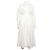 Alexander Mcqueen Vestido de algodón blanco para mujer
