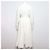 Alexander Mcqueen Vestido de algodón blanco para mujer - vista 4