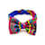 Hermès Papillon in seta Multicolore  - vista 4
