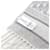 Dior Sciarpa in cashmere Oblique Ecru Gray Marrone - vista 5