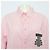 Gucci Chemise à rayures pour femme en coton rose avec logo brodé - vue 2