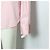 Gucci Chemise à rayures pour femme en coton rose avec logo brodé - vue 3