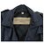 Burberry Trench jacket con cintura da donna in nylon blu navy - Ansicht 5