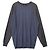 Loro Piana Kaschmir-Strickpullover Color-Block mit Raglanärmeln Blau