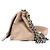 Chanel Borsa a tracolla matelassé con patta in camoscio beige Marrone - vista 2