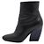 Dior Stivaletti da donna in pelle nera con logo CD argento
