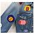 Louis Vuitton Yayoi Kusama Limited Edition Multi-Patch Denim Jacke Blau - Ansicht 5