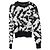 Chanel Alpaka-Strick mit CC-Logo-Knopf