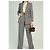 Dolce & Gabbana Conjunto de Blazer y Pantalones de Lana Houndstooth Prince - vista 8