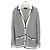 Chanel Chaqueta de tweed de algodón con botones para mujer Multicolor