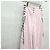 Chanel Pantalones anchos de tweed con cordón Rosa - vista 5