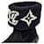 Louis Vuitton Botines planos Monogram Snowdrop Negro - vista 4