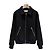 Céline Textured Wool Teddy Varsity Jacket Black