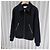 Céline Textured Wool Teddy Varsity Jacket Black - view 2
