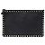 Valentino Clutch Rockstud in pelle grana nera Nero