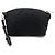 Prada Pouch in nylon con logo triangolo dorato e tracolla Nero - vista 3