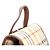 Burberry Classic Haymarket Check Pocket Drawstring Backpack Brown - view 4