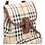 Burberry Classic Haymarket Check Pocket Drawstring Backpack Brown - view 5