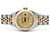 Rolex Orologio Combi da donna Datejust con diamanti originali e quadrante champagne gold D'oro - vista 17