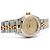 Rolex Orologio Combi da donna Datejust con diamanti originali e quadrante champagne gold D'oro - vista 18